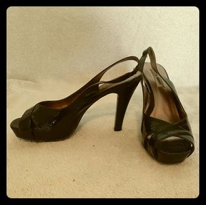 Steve Madden "P-Starr" Peep toe Slingbacks- Sz 10